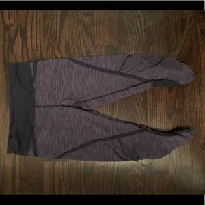 Purple Athletic Capris